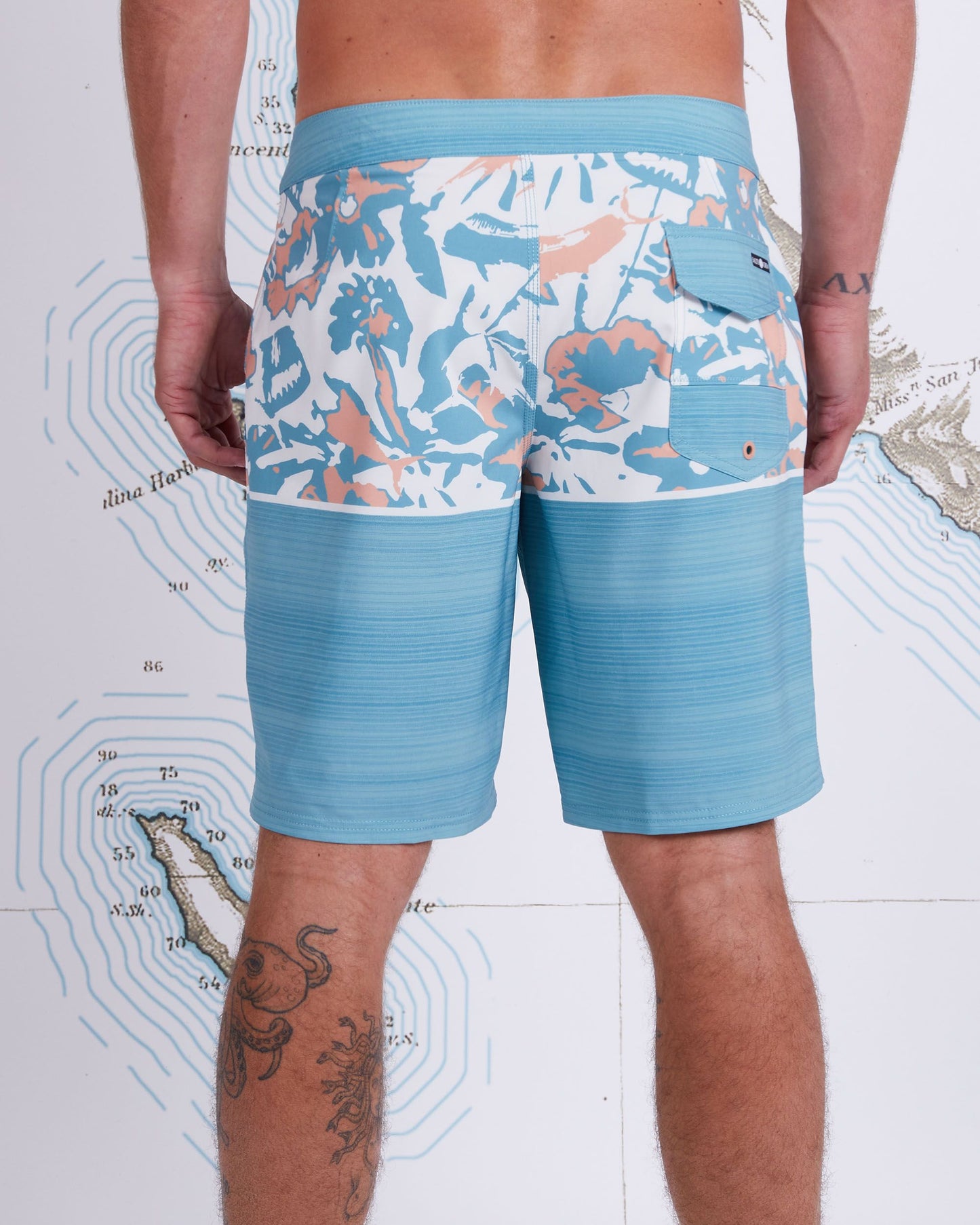 Tandem Boardshort - STONE