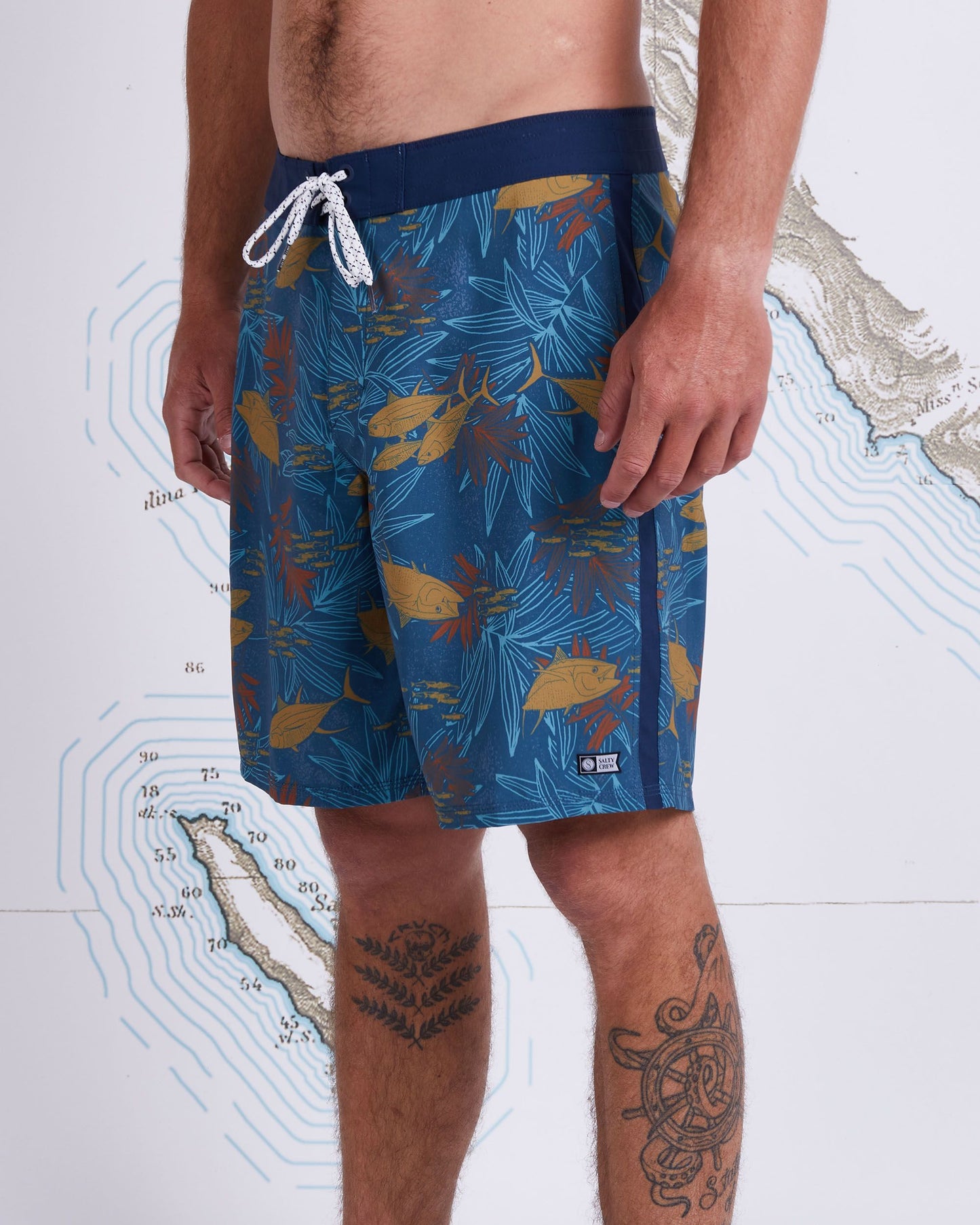 KEEL BOARDSHORT - DARK SLATE