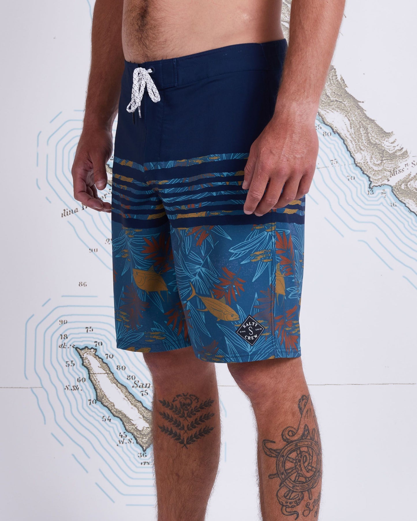 RIPPLE BOARDSHORT - Dark Slate