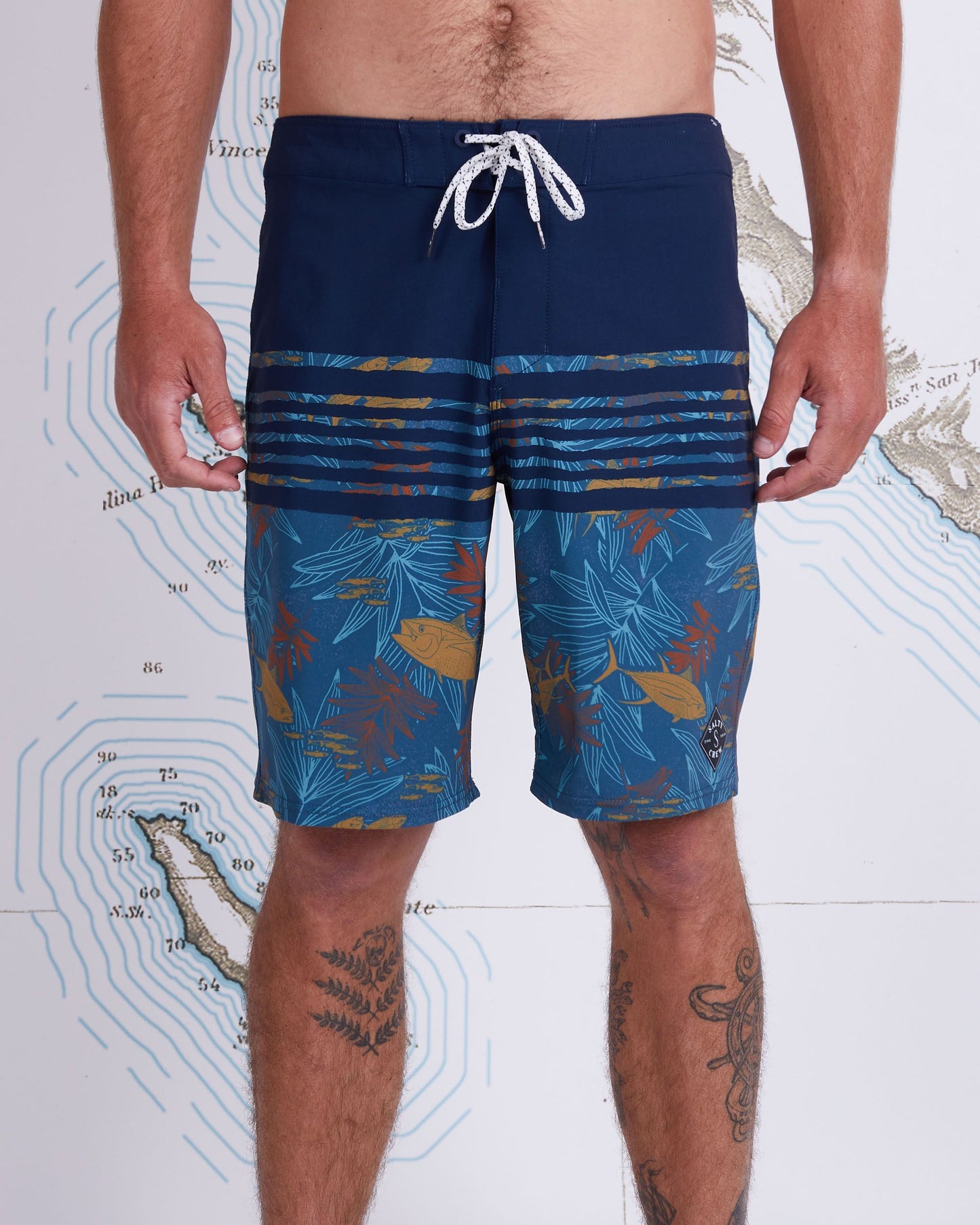 RIPPLE BOARDSHORT - Dark Slate