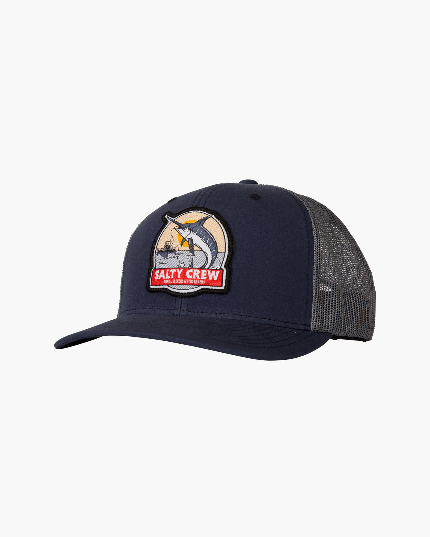 DEEP DROP RETRO TRUCKER - NAVY GREY