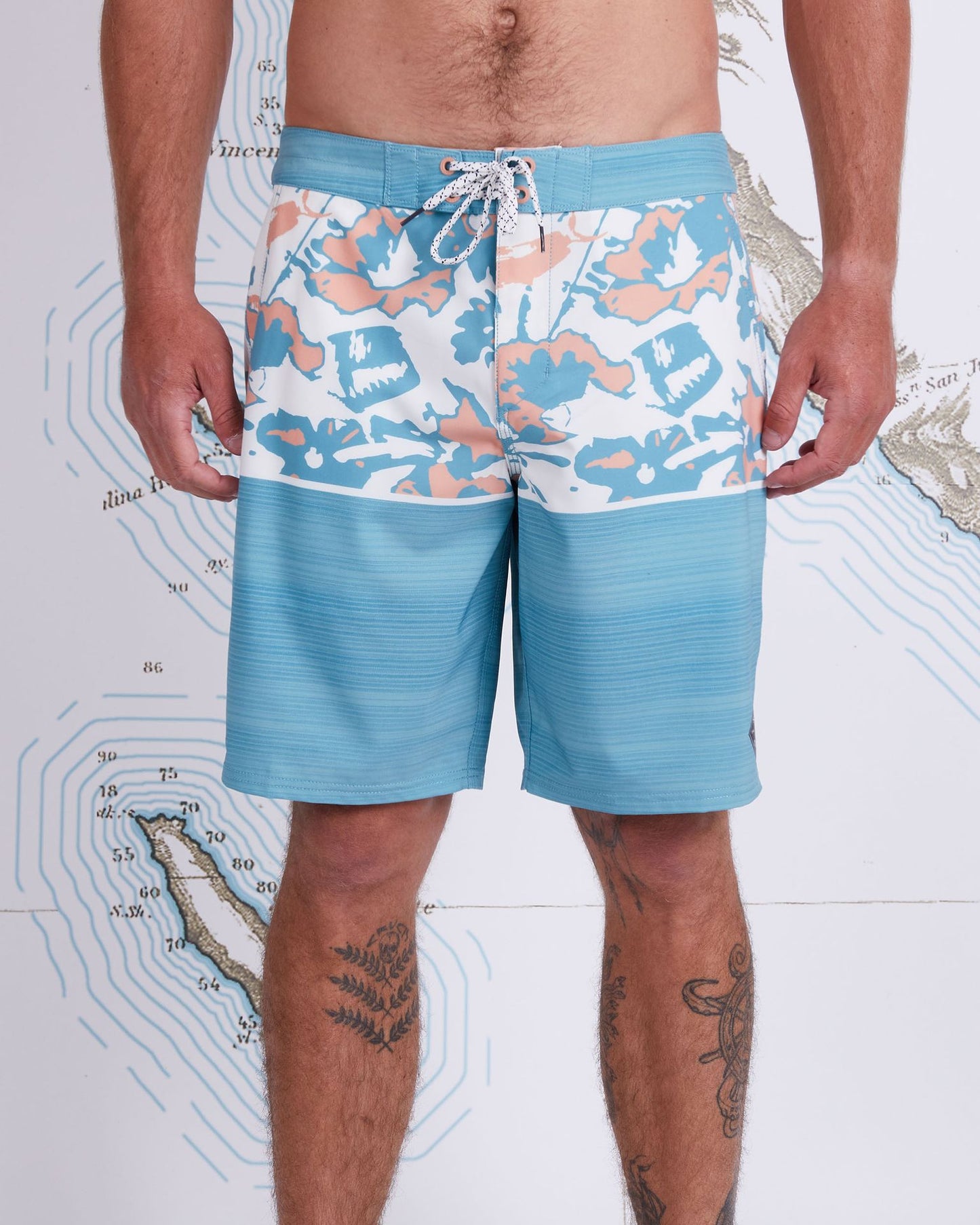 Tandem Boardshort - STONE